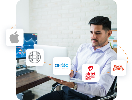 Versatile outsourced sales team illustration
