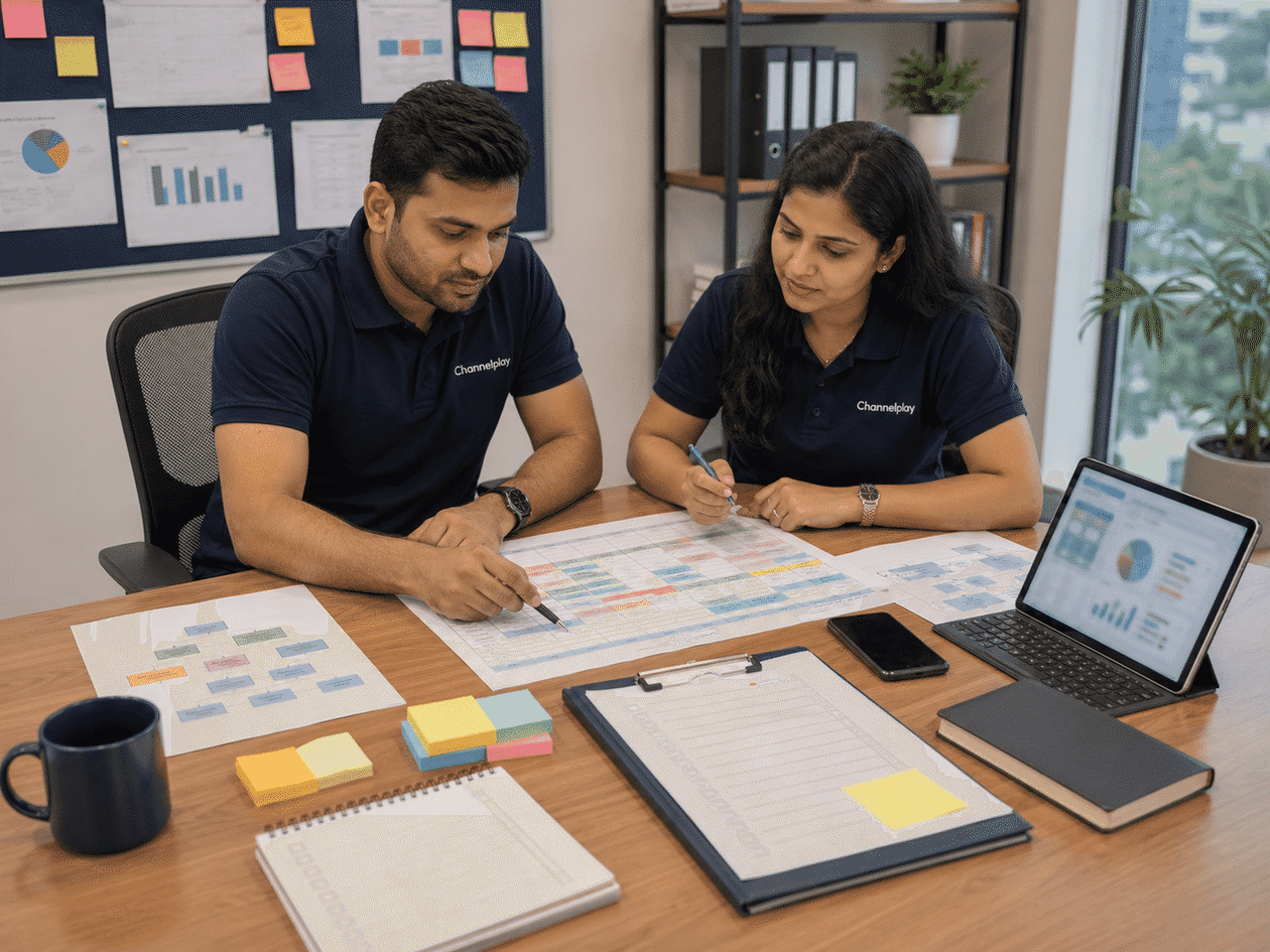 Capvalis training coordinators planning classroom training batches and logistics