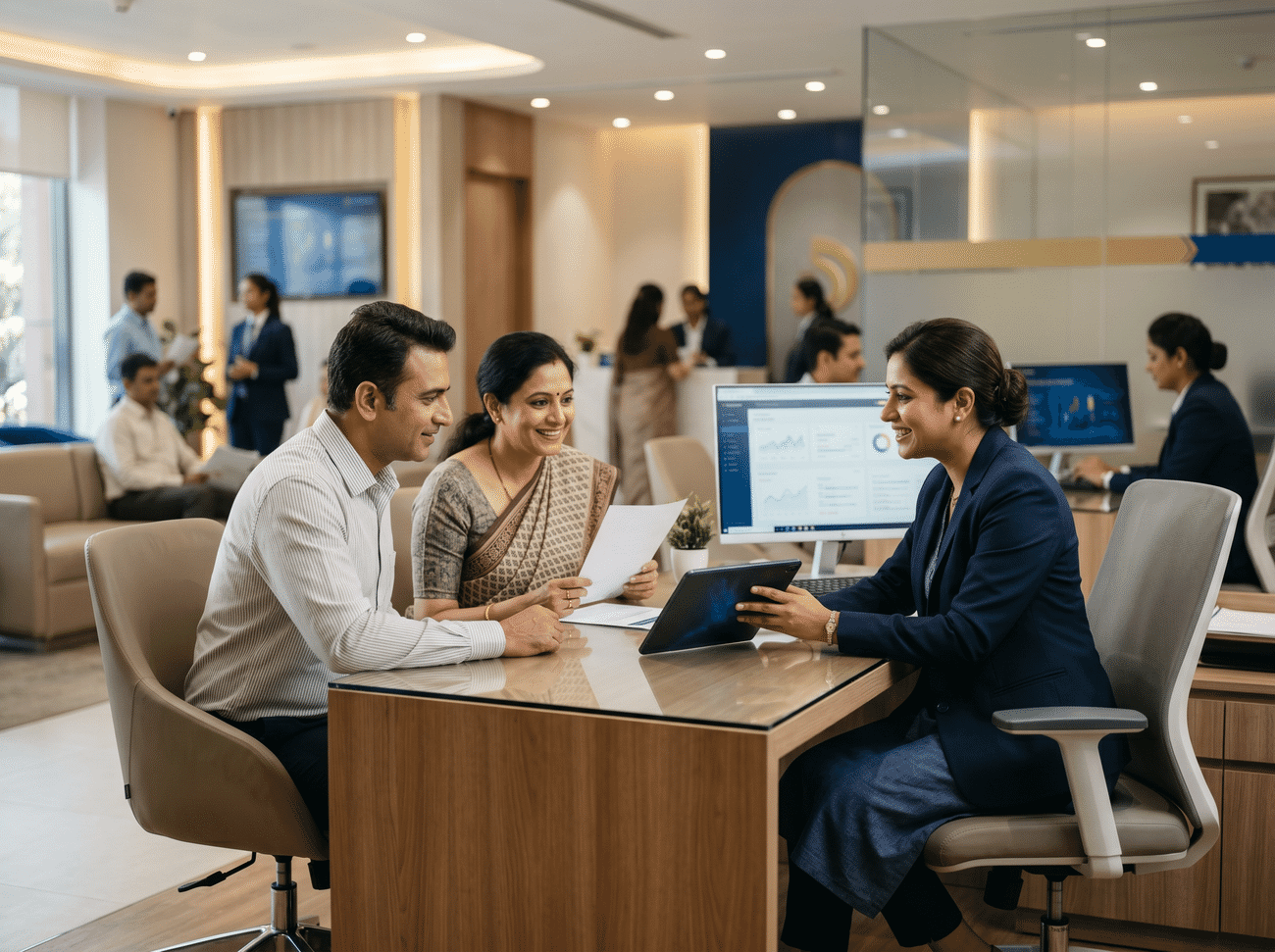 Banking and financial services customer interaction environment with frontline execution oversight